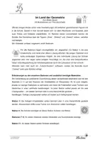 Vorschau - Unterrichtsreihen - Im Land der Geometrie - Seite 1