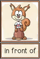 Vorschau - Bildkarten - PREPOSITIONS OF PLACE - Picture + Word Cards - Seite 3