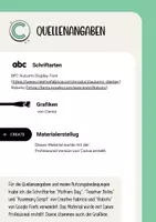 Vorschau - Mal- und Bastelvorlagen - Namenschild Biologie Unter- & Oberstufe - Seite 1