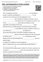 Vorschau - Arbeitsblätter - Arbeitsblatt "Höhepunkte und Wendepunkte in Texten gestalten" + interaktive Lösung & MP3 + Mindmap - Deckblatt
