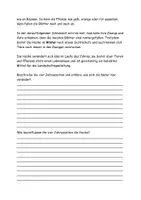 Vorschau - Arbeitsblätter - Die Hecke in den vier Jahreszeiten Text Bilder Aufgaben Lösung - Seite 3
