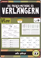 Vorschau - Arbeitsblätter - Die Fresch-Methode 03: Verlängern (10 ABs, Rechtschreibung in der Grundschule) - Deckblatt