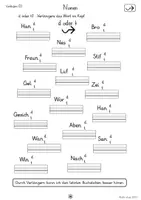 Vorschau - Arbeitsblätter - Die Fresch-Methode 03: Verlängern (10 ABs, Rechtschreibung in der Grundschule) - Seite 3