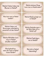 Vorschau - Spiele - 30 Gesprächskarten / Erzählkarten zum Thema Herbst - Seite 2