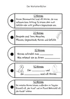 Vorschau - Arbeitsblätter - Der Wortartenfächer - zum Üben der Wortarten - Seite 2