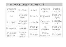 Vorschau - Spiele - Wörter gewinnen Dis Donc 5 unité 1 - Seite 2
