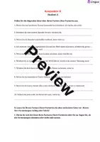 Vorschau - Arbeitsblätter - Konjunktiv 2 auf Deutsch| Worksheet, Game, Pair Work - Seite 3