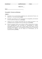 Vorschau - Klassenarbeiten - Chemie-Klausuraufgabe (Q1): pH-metrische und Leitfähigkeits-Titration von Milchsäure - bearbeitbar - Deckblatt