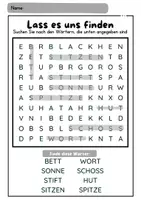 Vorschau - Arbeitsblätter - Rechtschreibung 1. Klasse | Buchstaben und Wörter üben | Arbeitsblätter | Alphabet lernen - Seite 2