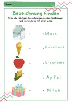 Vorschau - Arbeitsblätter - Rechtschreibung 1. Klasse | Buchstaben und Wörter üben | Arbeitsblätter | Alphabet lernen - Seite 3