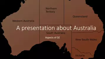Vorschau - Präsentationen/Tafelbilder - A presentation about Australia - Seite 1