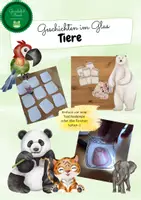 Vorschau - Spiele - Schreibanlass: Tiergeschichten im Glas - Deckblatt