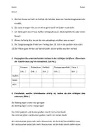 Vorschau - Arbeitsblätter - Klassenarbeit zum Abschluss der Reihe „Grammatik und Rechtschreibung“ - Seite 1