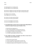 Vorschau - Arbeitsblätter - Klassenarbeit zum Abschluss der Reihe „Grammatik und Rechtschreibung“ - Seite 2