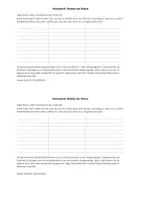 Vorschau - Arbeitsblätter - Homeworkbuddy/ Krankenpost Vorgehensweise und Material - Deckblatt