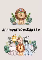 Vorschau - Arbeitsblätter - Affirmationskarten Jungle Tiere - Deckblatt