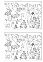 Vorschau - Arbeitsblätter - Märchen - Miniheft - Seite 1
