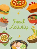 Vista previa - Manualidades / Dibujos para colorear - Food worksheet, learning to write. - Portada