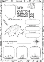 Vorschau - Arbeitsblätter - Schweizer Kantone Booklet - Seite 3