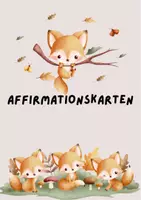 Vorschau - Fördermaterial/Inklusion - Affirmationskarten Fuchs - Deckblatt