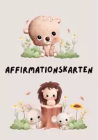 Vorschau - Fördermaterial/Inklusion - Affirmationskarten Tiere - Ermutigungskarten - Deckblatt