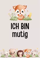 Vorschau - Fördermaterial/Inklusion - Affirmationskarten Tiere - Ermutigungskarten - Seite 1