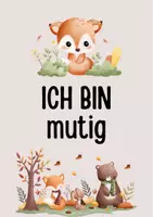 Vorschau - Fördermaterial/Inklusion - Affirmationskarten Tiere Herbst - Ermutigungskarten - Seite 1