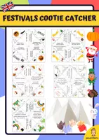 Vista previa - Juegos / Gamificación - FESTIVALS COOTIE CATCHER - Portada