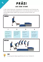 Vorschau - Arbeitsblätter - Parkour⎮ Präzisionssprung Arbeitsblätter (Basiselement) - Seite 2