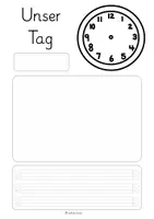 Vorschau - Arbeitsblätter - Unser Tag - Aushänge zum Tagesablauf - Seite 2