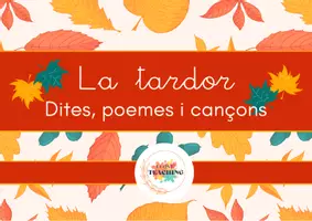 Vista previa - Hojas de trabajo - Quadern de la tardor: Dites, poemes i cançons - página 1