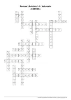 Vorschau - Spiele - Kreuzworträtsel zu Pontes 2 Lektion 14 (Vokabeln) - Seite 2