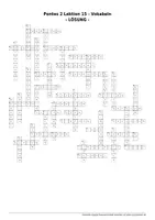 Vorschau - Spiele - Kreuzworträtsel zu Pontes 2 Lektion 15 (Vokabeln) - Seite 2