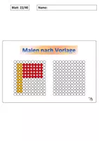 Vorschau - Arbeitsblätter - Malen nach Vorlage - 40 PDF-Zeichenvorlagen, Fördermaterial, Spielerisches Lernen - Seite 2