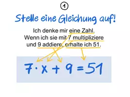 Vorschau - Arbeitsblätter - Materialpaket Gleichungen: Tafelbilder und Aufgaben - Seite 2