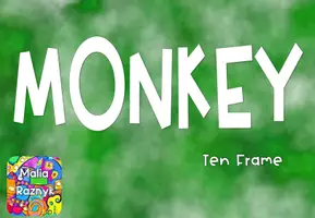 Vista previa - Tarjetas / Manipulativos - Marco de Diez / Monkey Ten Frame - página 2