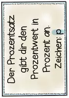 Vorschau - Poster - Materialpaket Prozentrechnen - Seite 3