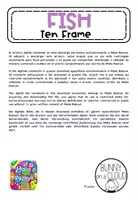 Vista previa - Unidades / Secuencias / Situaciones de Aprendizaje - Marco de Diez de Peces / Fish Ten Frame - página 1