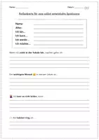 Vorschau - Arbeitsblätter - Darstellen und Gestalten - Rollenbiografien erstellen A5 - Deckblatt