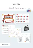 Vorschau - Arbeitsblätter - Kino 100: Miniheft Hunderterfeld (Zahlenraumerweiterung 100) - Deckblatt
