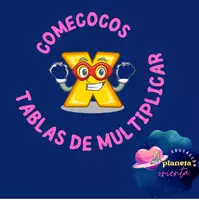 Vista previa - Juegos / Gamificación - Comecocos tablas de multiplicar - Portada