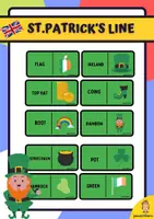 anteprima - Materiale di supporto/inclusione - St. Patrick's day line - San Patrizio gioco - Pagina di copertina