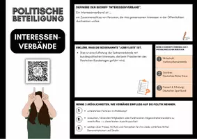 Vorschau - Arbeitsblätter - Interessenverband - Politische Beteiligung (Stationskarte) #demokratiestärken - Seite 2