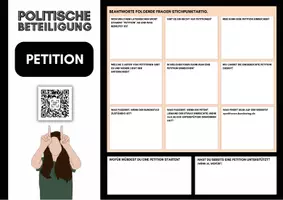 Vorschau - Arbeitsblätter - Petition - Politische Beteiligung (Stationskarte) #demokratiestärken - Seite 1