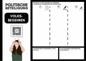 Vorschau - Arbeitsblätter - Volksbegehren - Politische Beteiligung (Stationskarte) #demokratiestärken - Seite 1
