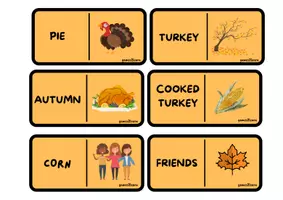 anteprima - Materiale di supporto/inclusione - Thanksgiving day line - Ringraziamento gioco - Pagina 2