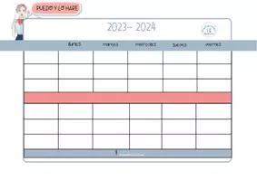 Vista previa - Tarjetas / Manipulativos - 4 Horario 2023/24 - página 2
