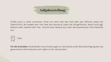 Vorschau - Arbeitsblätter - Bürgertum vs. Adel (Einstieg Kabale & Liebe) - Seite 3