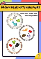 anteprima - Giochi - brown bear, brown bear matching pairs - Pagina di copertina