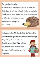 Vorschau - Aufgabenkarten - Abschreibkartei Herbst - 5 Karten zum selbständigen Abschreibtraining - Seite 3
